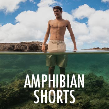 Des shorts conçus pour aller dans l’eau
