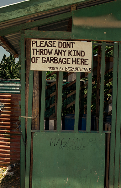 RECYCLING ON THE ISLAND