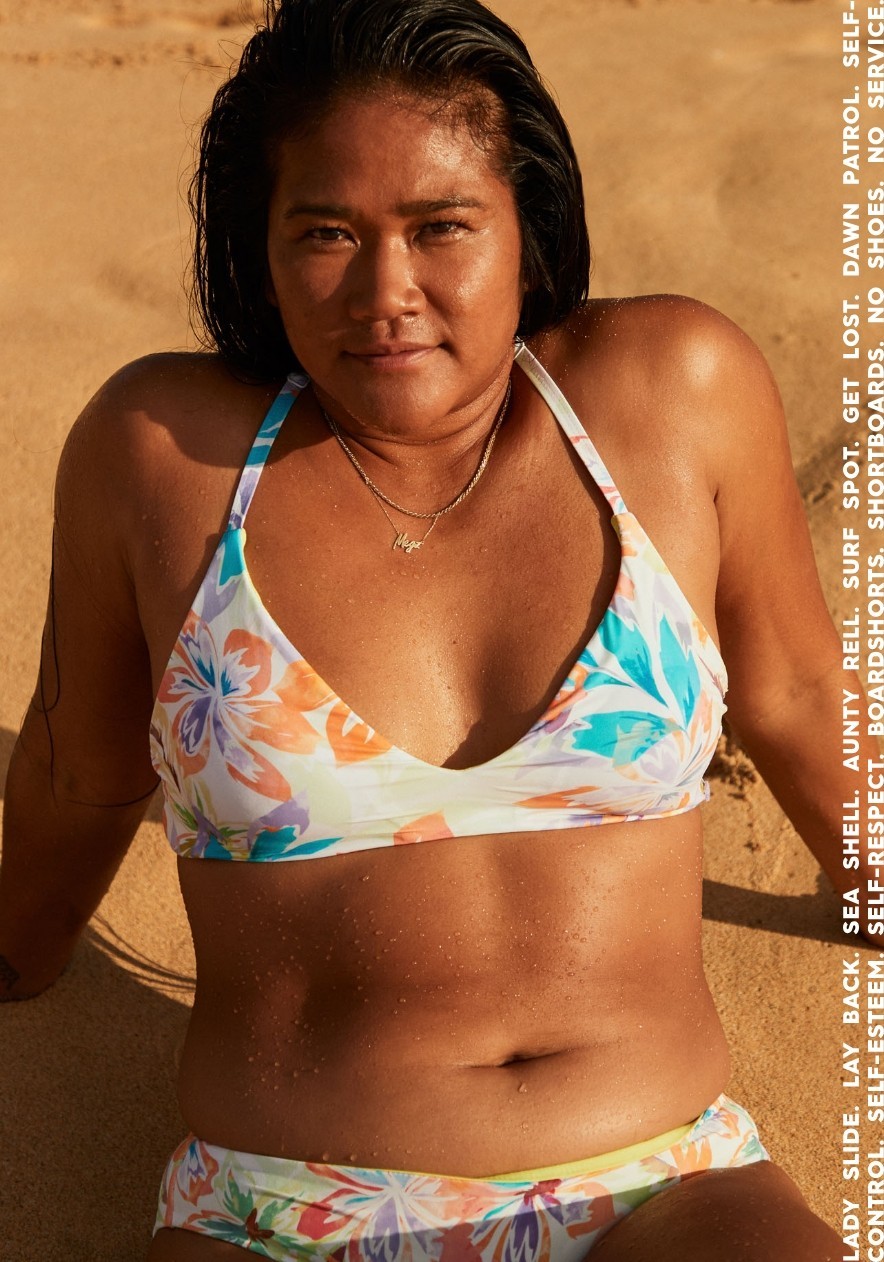 Womens Hawaiian Heat Cheeky Bikini Bottoms by ROXY