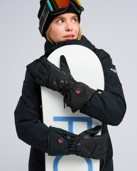 Gants Chauffants Pour Femmes Avec écran Numérique - Imperméables Et Réglables - Pour Ski, Rando, Vélo, Camping - Rechargeables USB - Taille Moyenne - 3 Niveaux De Chaleur
