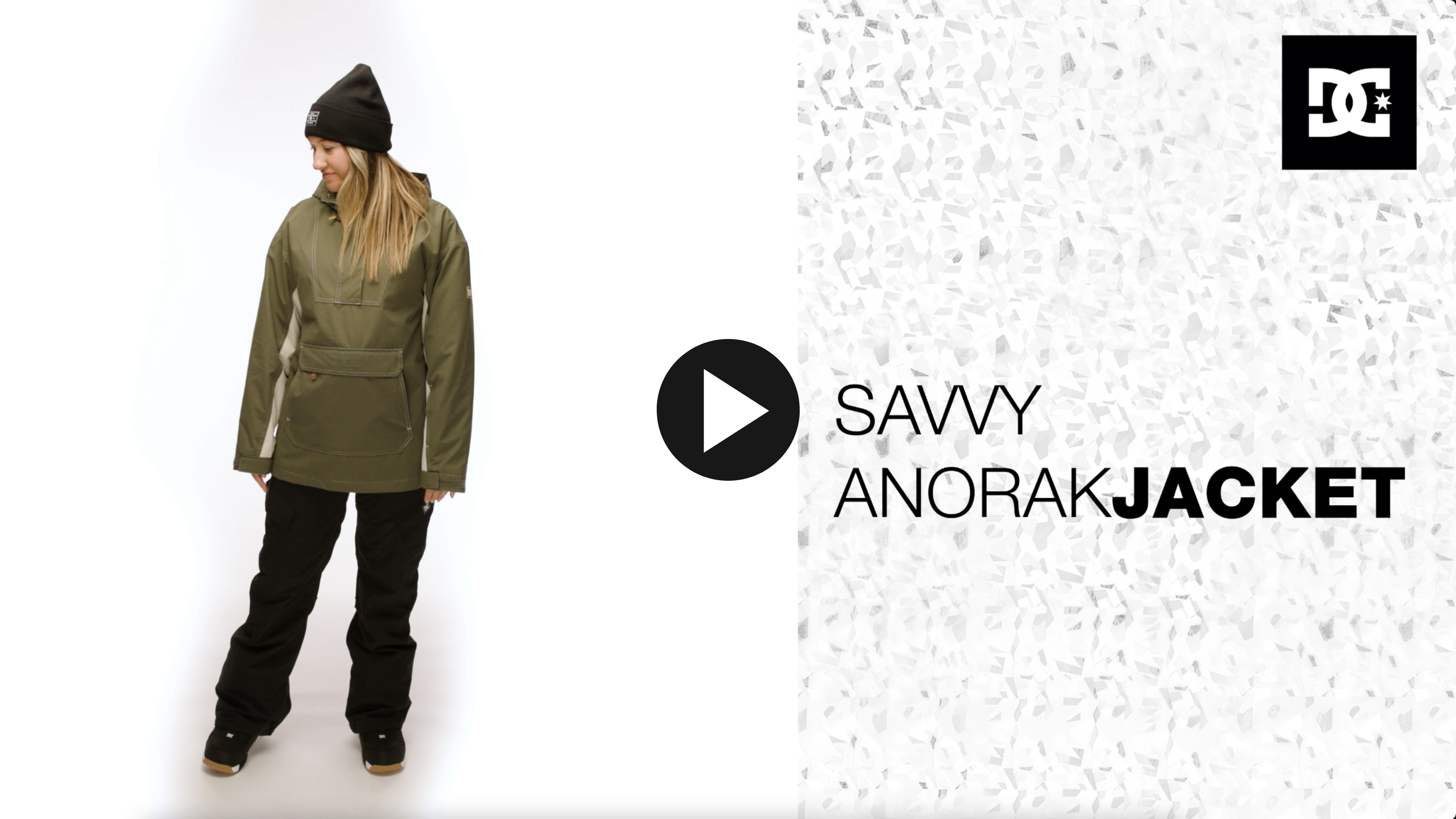 22-23 DC SAVVY ANORAK (Lサイズ) Savvy Anorak - Technical Snow Jacket for Women | DC Shoes
