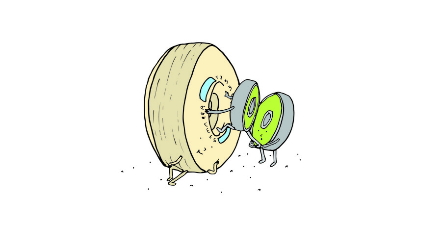 how to install skateboard bearings