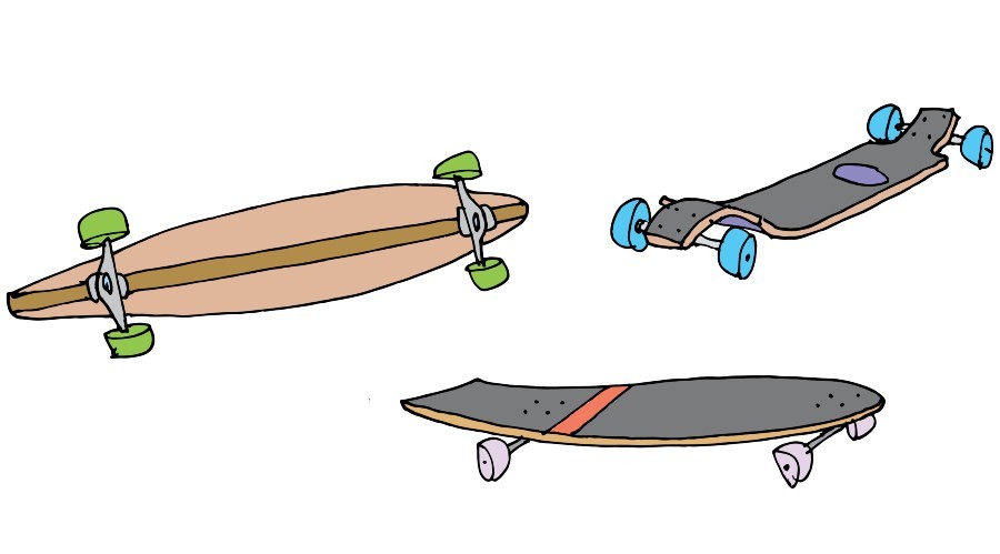 longboard skateboard
