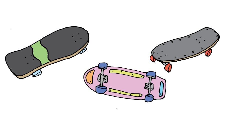 old school skateboards