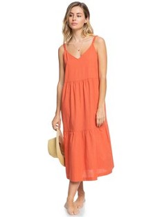 robe midi à smocks