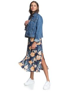 veste en jean avec une robe