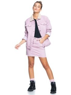 veste en jean avec une jupe