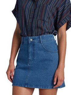 womens denim skirts